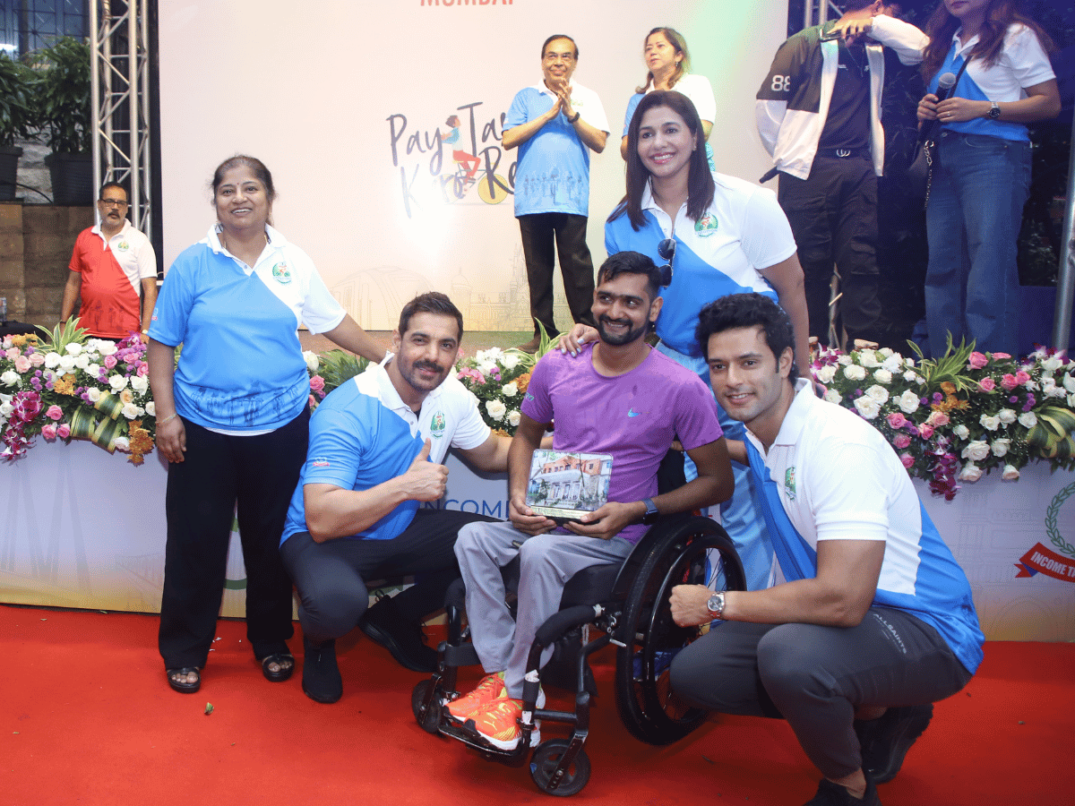 Cyclothon Felicitation — Brand Activation by Prosetup Events, Mumbai